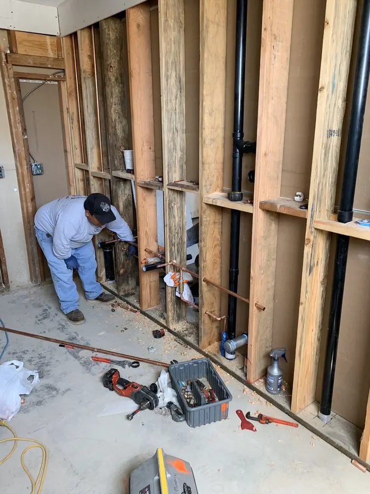 Commercial rough-in plumbing for Gas Line Repair in Henryetta